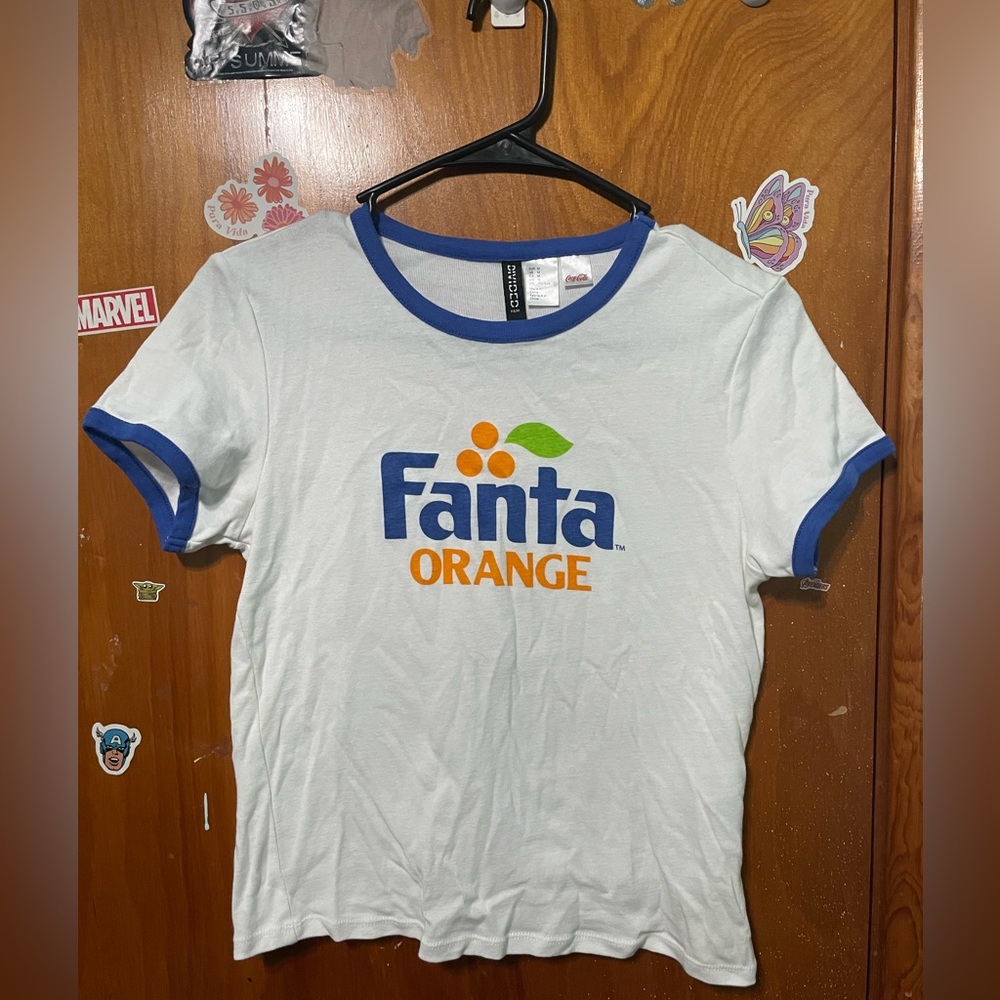 H&M Divided brand Fanta crop